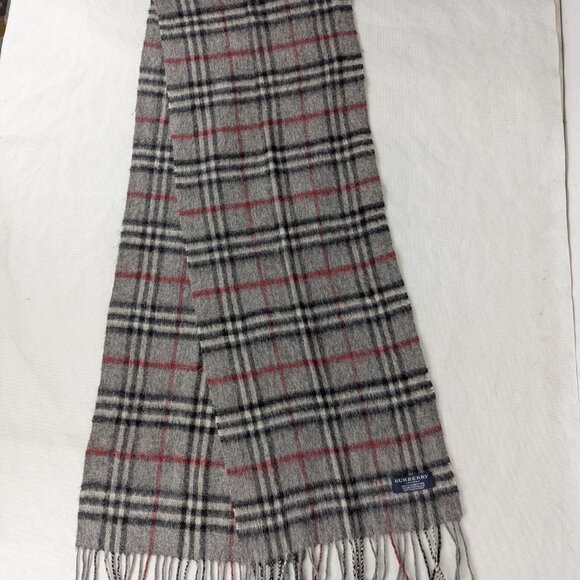 Burberry Accessories - Burberry Designer Lambswool Check Scarf Gray | Unisex |Soft Luxury |Iconic Plaid